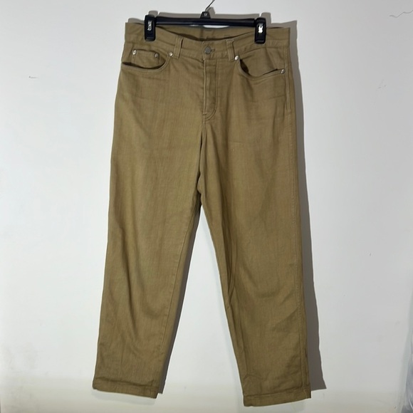COS Tan Midrise Relaxed Fit Wide Leg Pants Size 29 - Picture 1 of 13